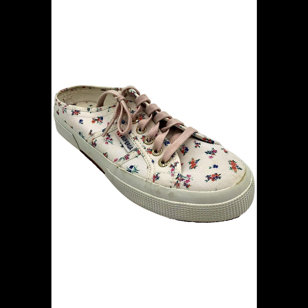 Superga Women's Sneaker Flower Print - Medium